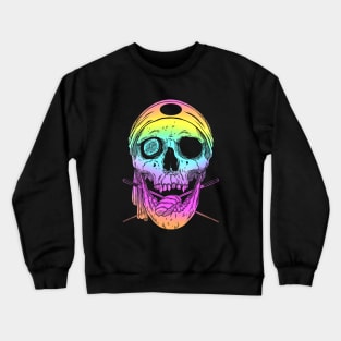 Kawaii Japanese Anime Skeleton Sushi Halloween Crewneck Sweatshirt